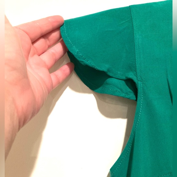 ModCloth X Collectif On Island Time Romper, Size 6, Green - Picture 5 of 13